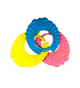 Детский козырек для душа с медвежатами, 3 цвета (BabySwimmer, BS-SH01-D)